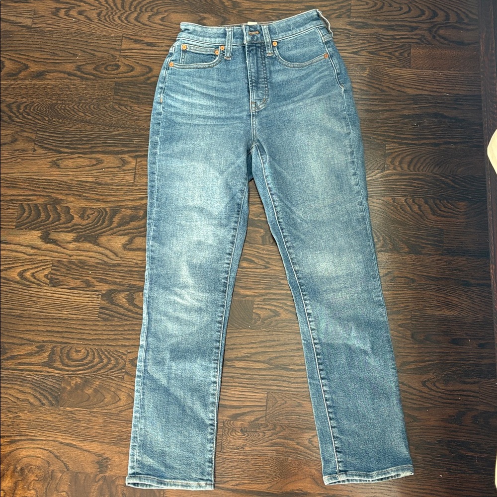 Madewell Women's Straight Leg Jeans - Blue